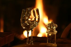 Inside The Forester glass and fire 