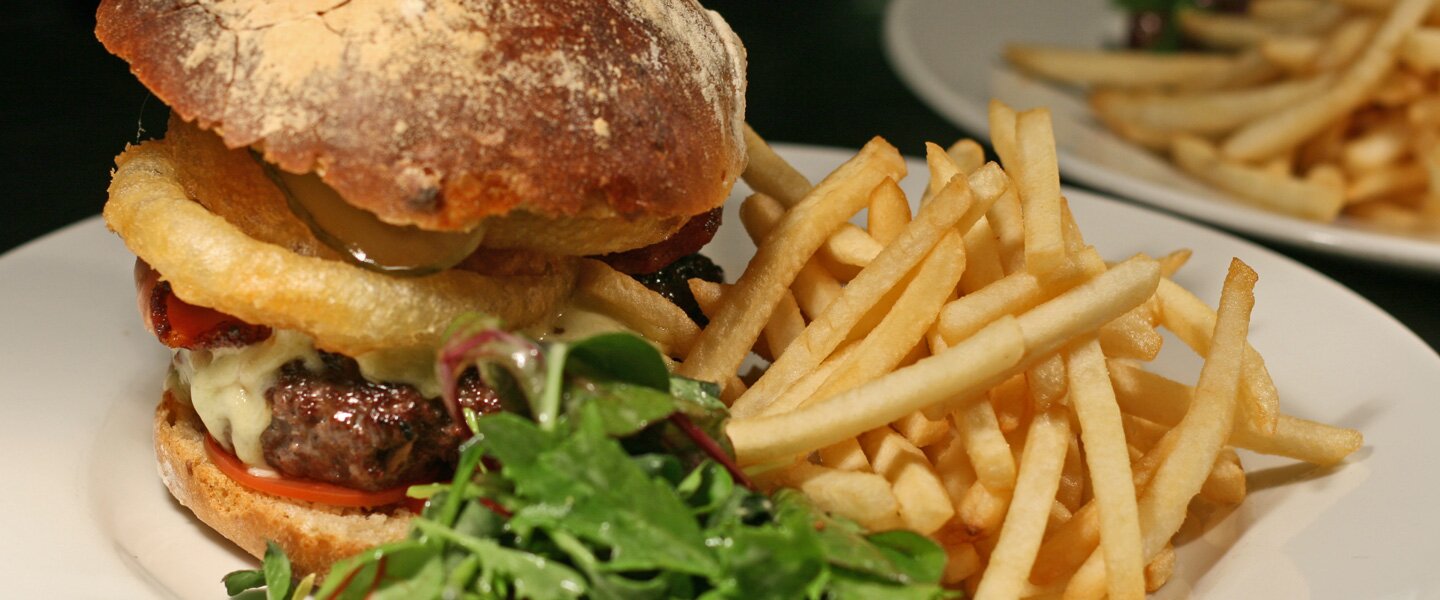 The Forester Food Banner - Beef Burger