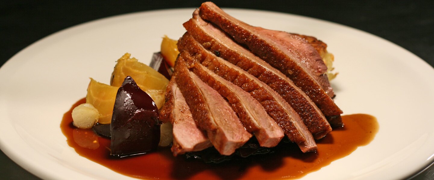 The Forester Food Banner - Castlemead Duck Beetroot Red Cabbage