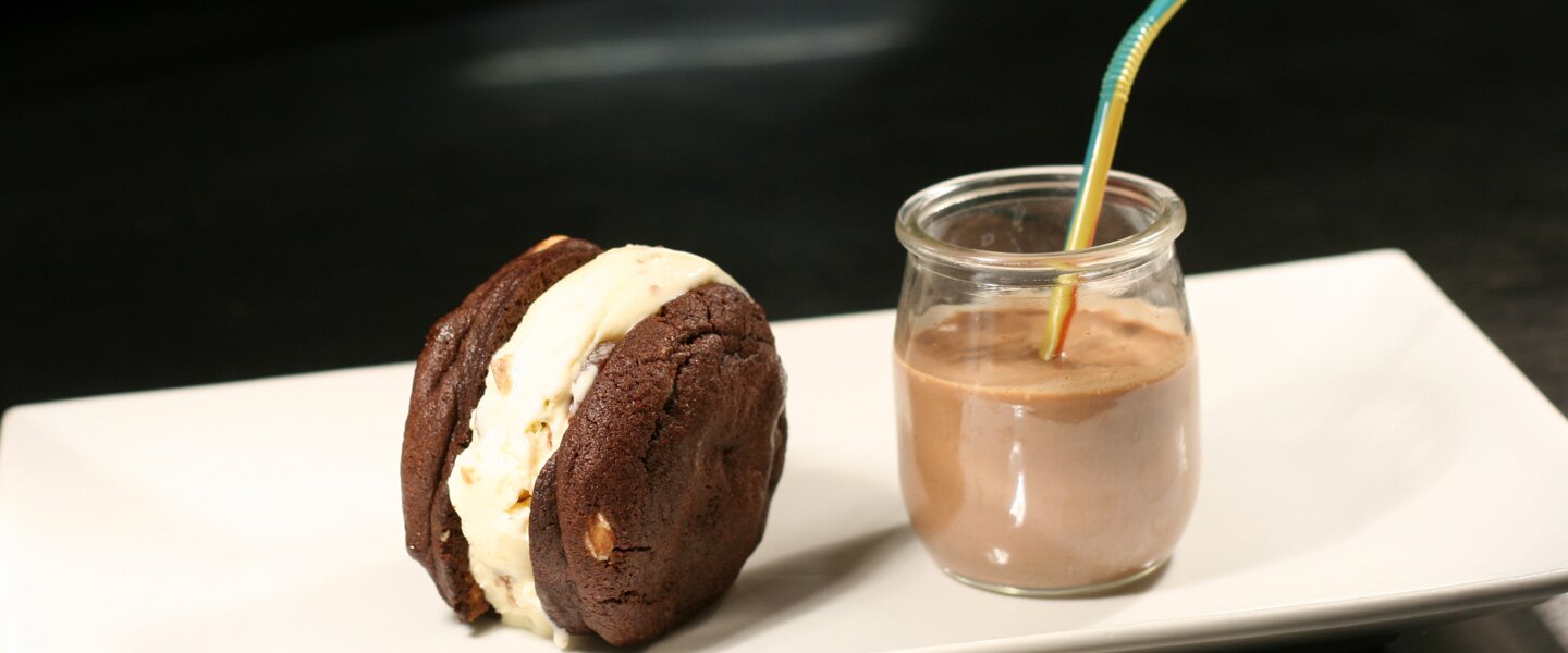 The Forester Food Banner - White Chocolate Chip Brookies